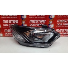 Farol Onix 2017 A 2020 Mascara Negra Led Ld